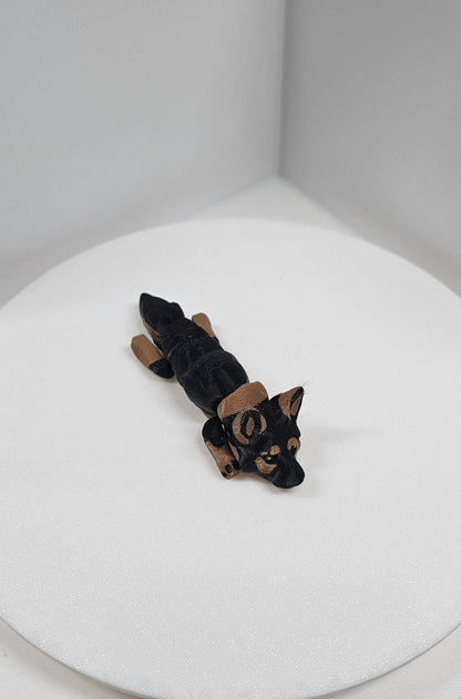 Realistic 3D Printed Articulated Fidget Dogs - German Shepherd, Afghan, Ridgeback, Catahula - Variety of Cute Dog Breeds Available!