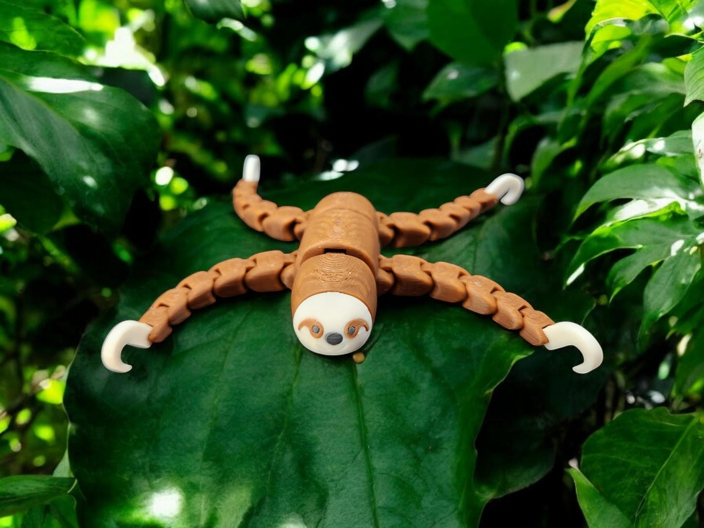 3D printed cute articulated flexy sloth