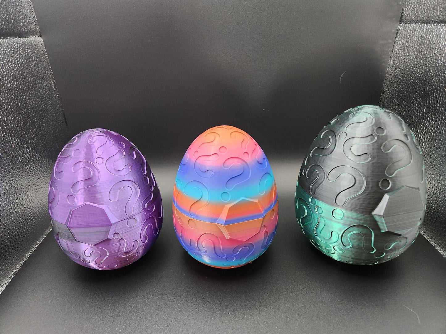 3D Printed Mystery Dragon Eggs, Colorful Flexy Dragons Inside, Surprise Collectible Dragon