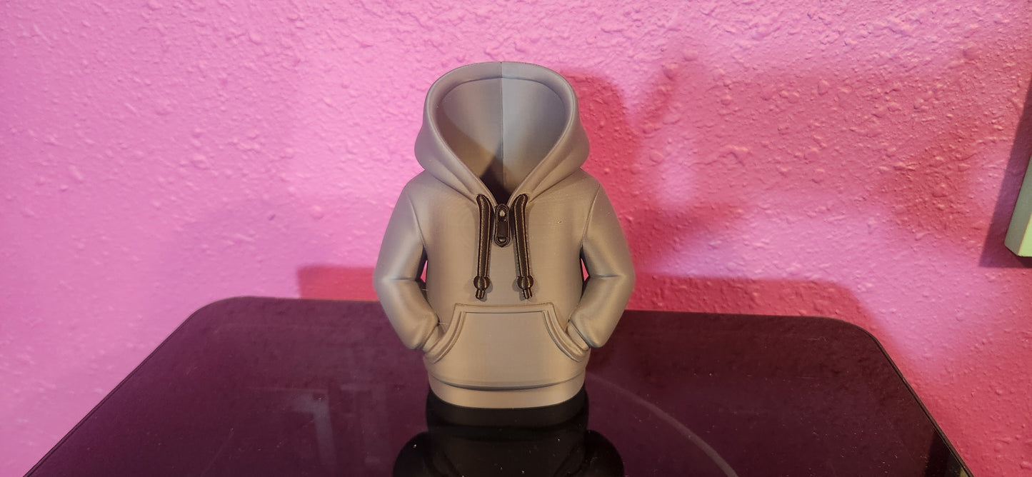3D Printed Hoodie Pencil Cup – Funny Office Desk Organizer, Novelty Gift for Coworkers, Cute Hoodie Pen Holder for Home or School