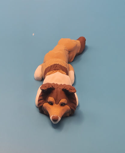 Realistic 3D Printed Articulated Fidget Dogs - German Shepherd, Afghan, Ridgeback, Catahula - Variety of Cute Dog Breeds Available!